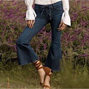 FRAME Denim Le Bell Lace Up Flare Jeans size 27